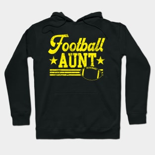 Football Aunt Sports Auntie Hoodie